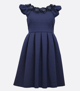 Bonnie Jean Navy Blue Party Dress