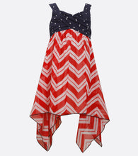 Bonnie Jean Red White and Blue dress
