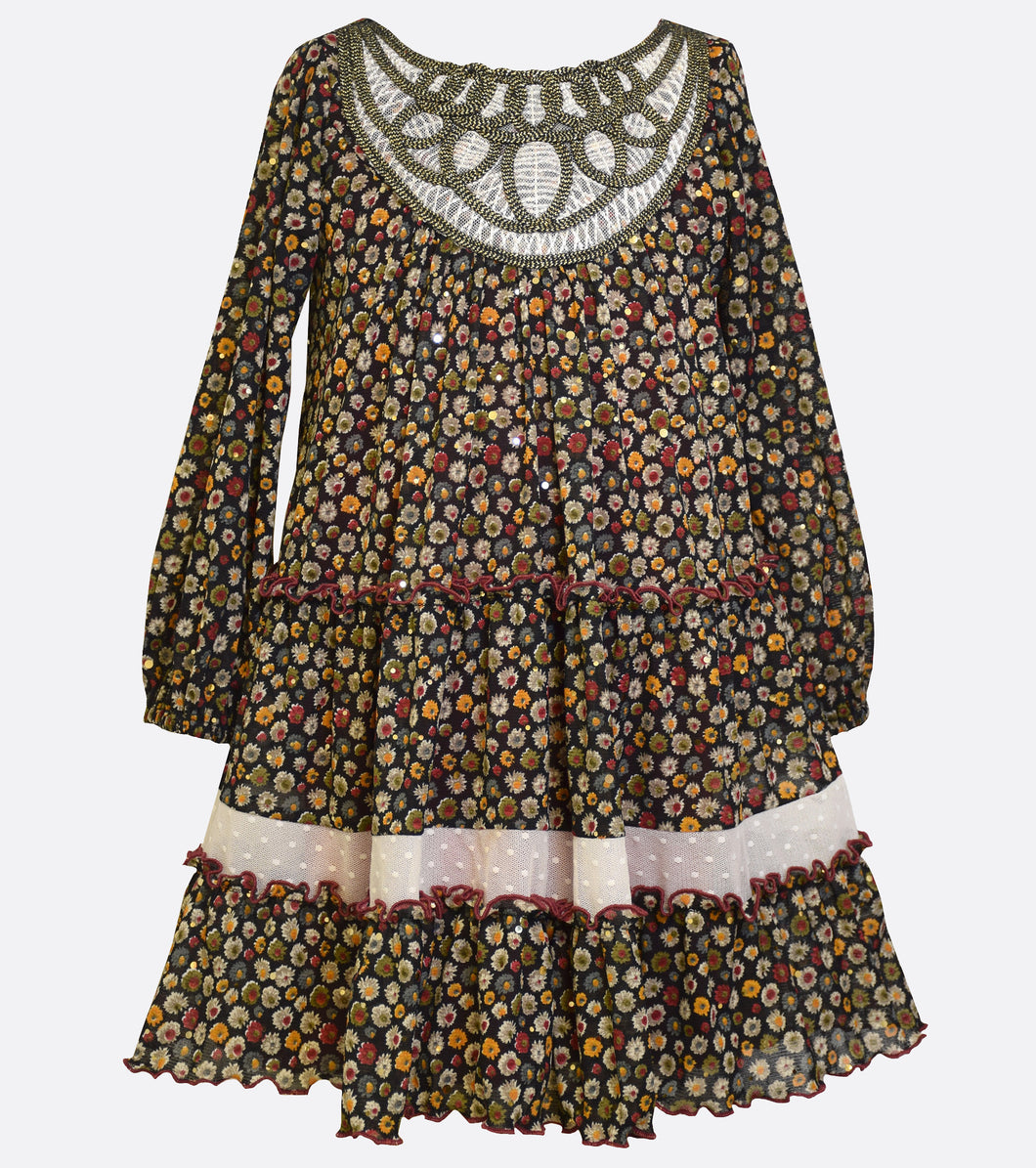 Peasant style Bonnie Jean Dress