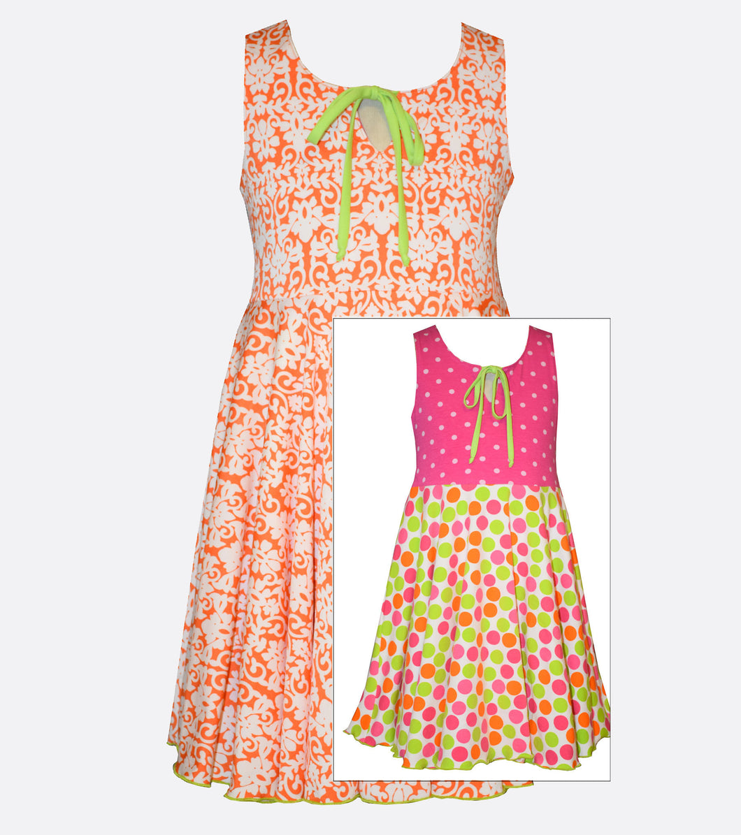 Bonnie Jean Reversible Twirl Dress